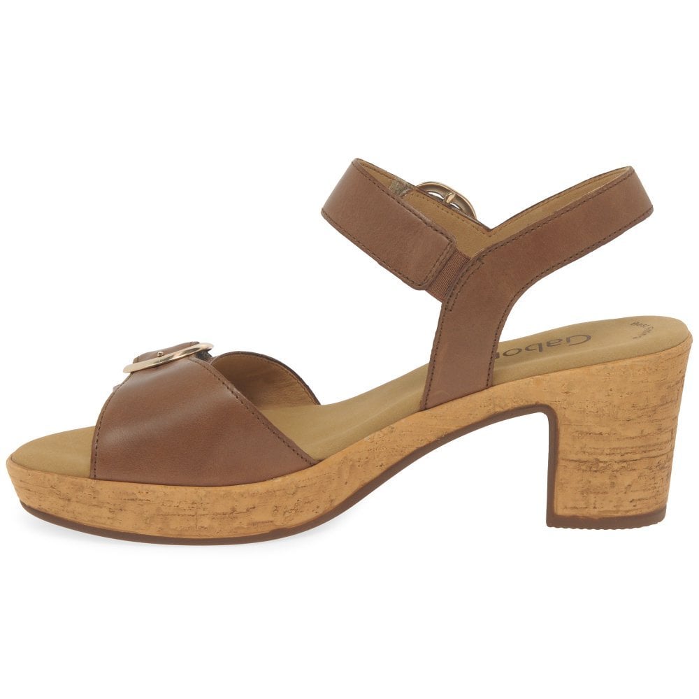 Gabor Fantastica Heeled Sandal - Camel - image 002 |ww_colour=camel|ww_order=002|