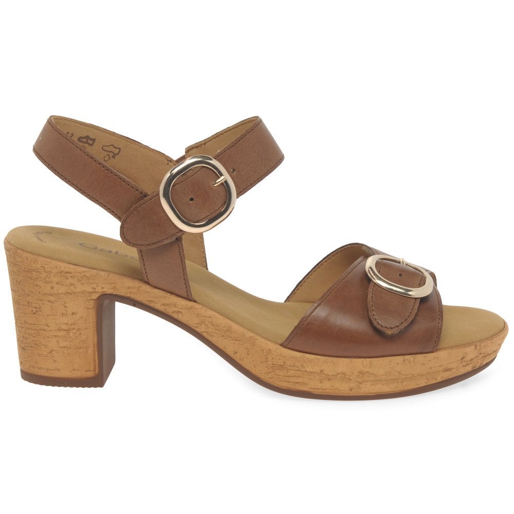 Gabor Fantastica Heeled Sandal - Camel - image 003 |ww_colour=camel|ww_order=003|