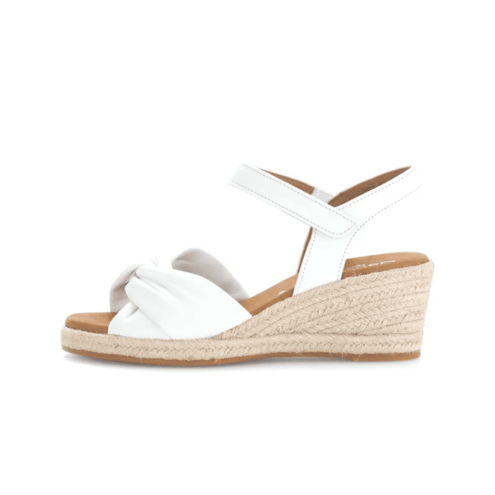 Gabor Moon Wedge Sandal - White - image 003 |ww_colour=white|ww_order=003|
