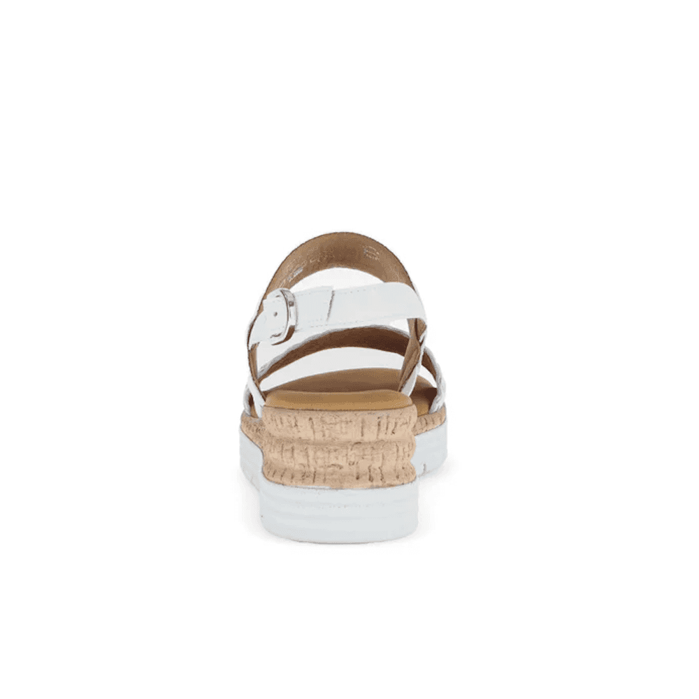 Gabor Wedge Sandal 705 - White - image 005 |ww_colour=white|ww_order=005|