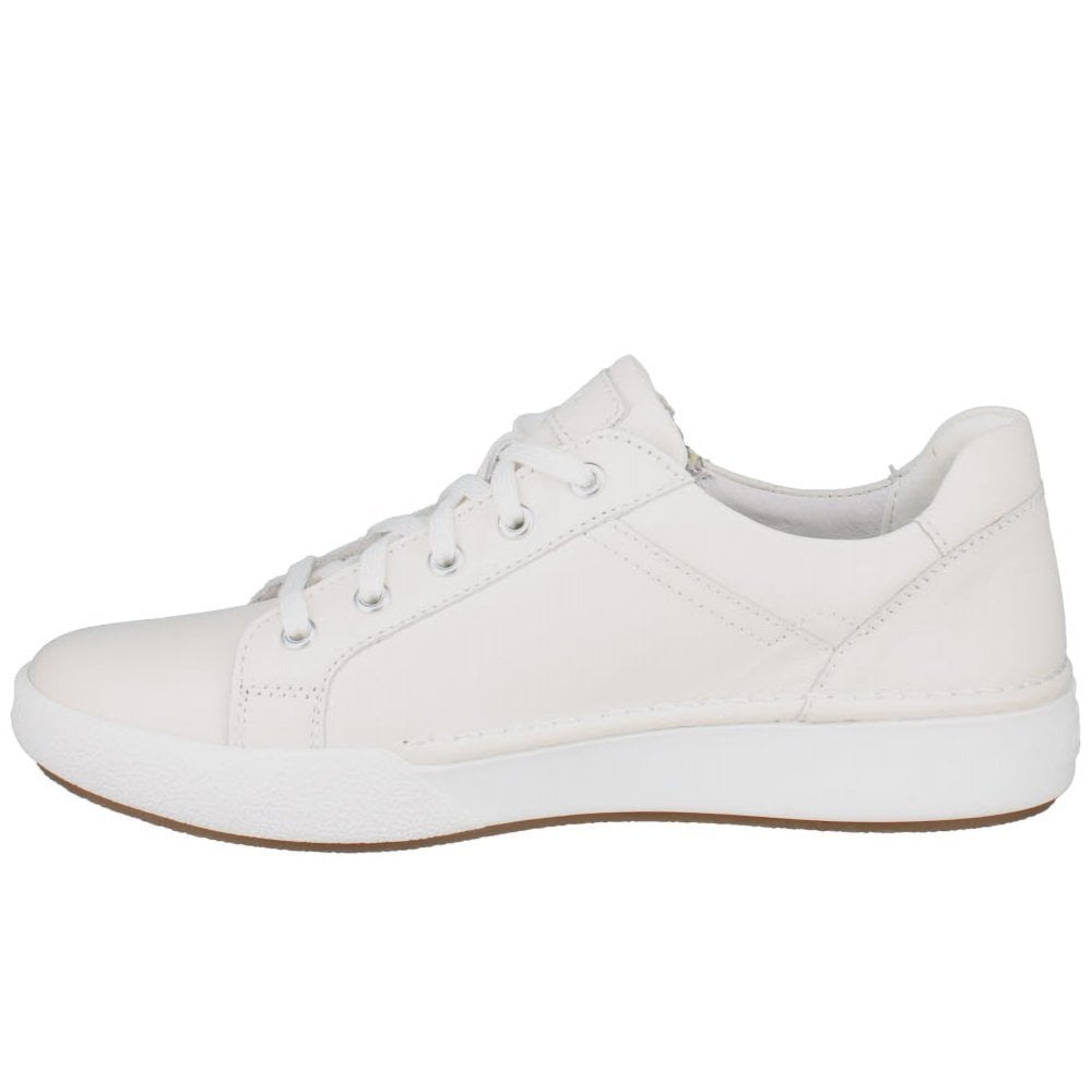 Josef Seibel Claire 03 Lace/Zip up Trainer - White - image 003 |ww_colour=white|ww_order=003|