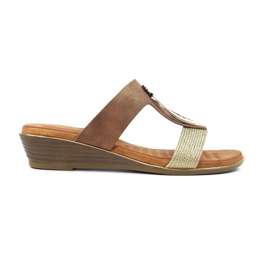 Lunar Porto Mule Sandal - Brown - image 006 |ww_colour=brown|ww_order=006|