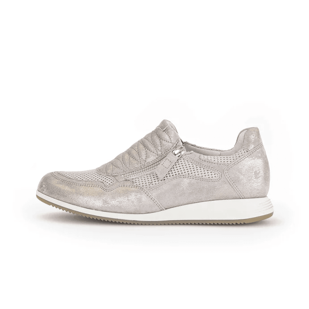 Gabor New Janis Zip-up Trainer - Muschel - image 005 |ww_colour=muschel|ww_order=005|