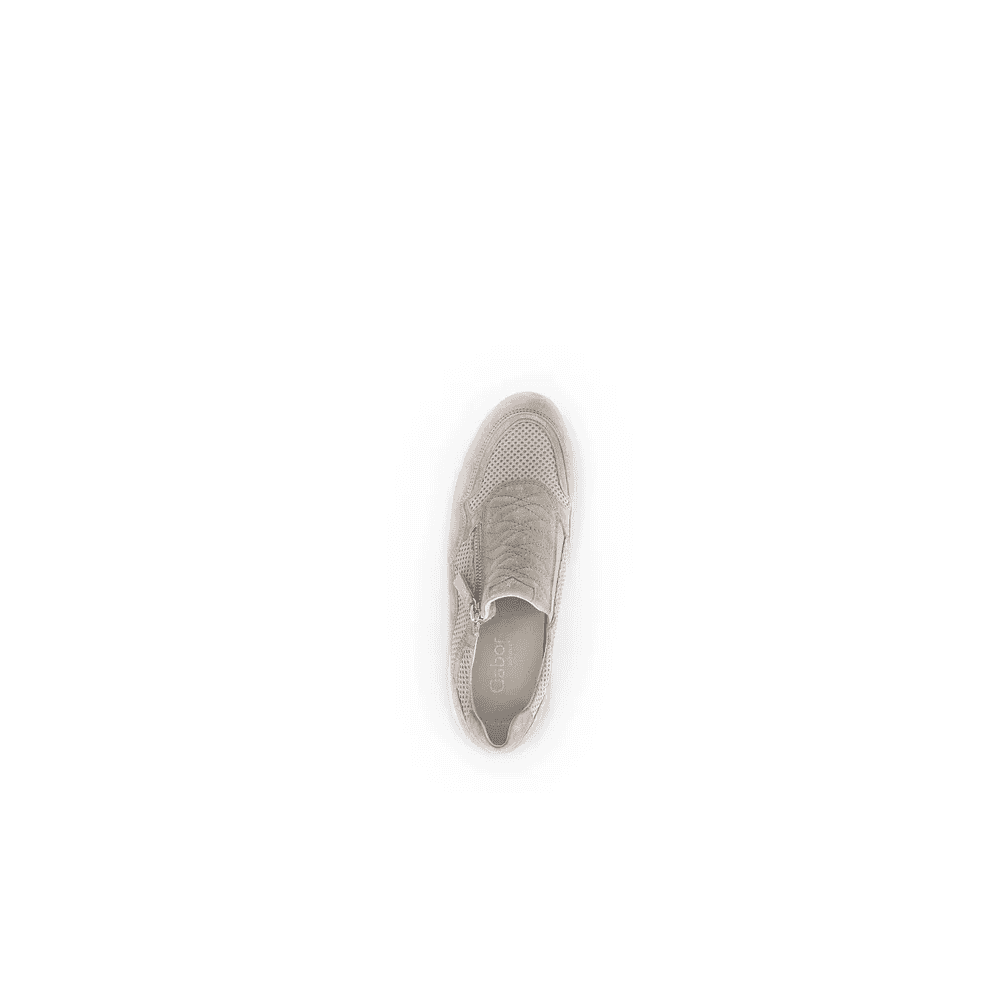 Gabor New Janis Zip-up Trainer - Muschel - image 006 |ww_colour=muschel|ww_order=006|