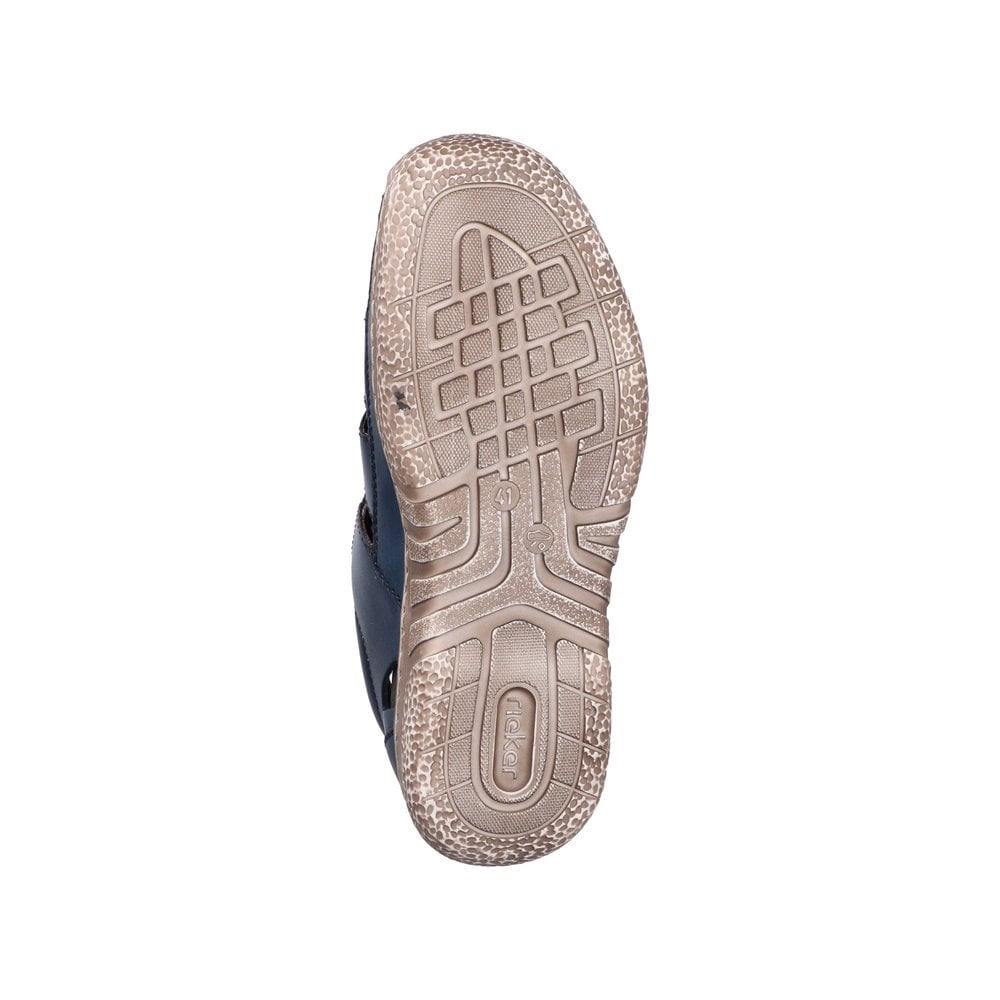 Rieker Fisherman Closed Toe Sandal - Blue - image 006 |ww_colour=blue|ww_order=006|