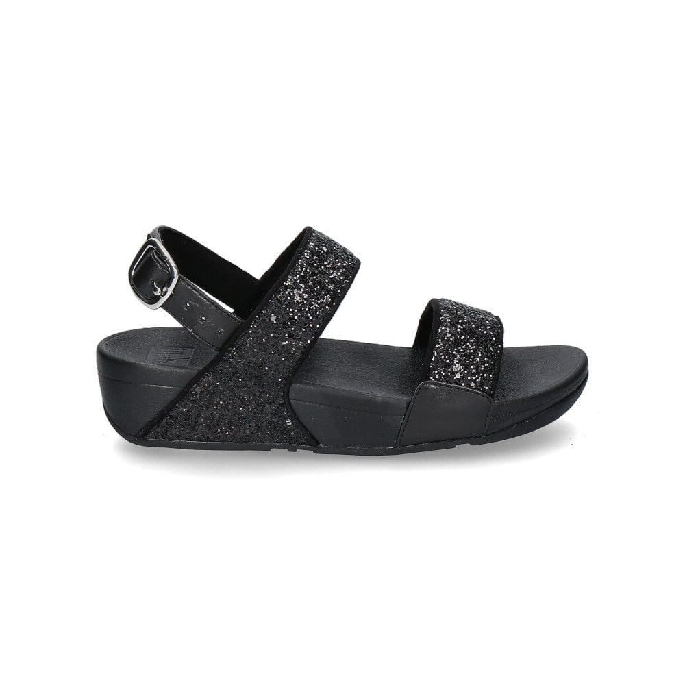 Fitflop Lulu Glitter Back-Strap Sandals - Black - image 004 |ww_colour=black|ww_order=004|