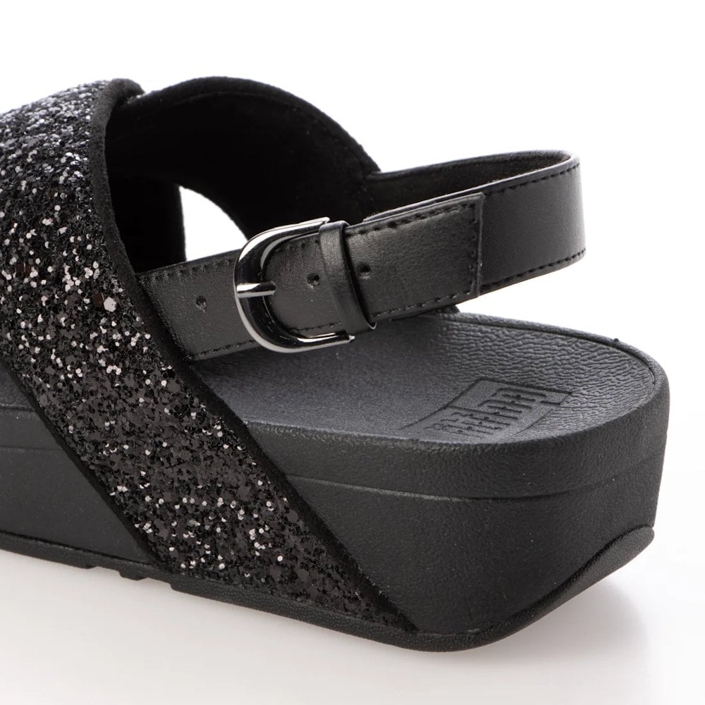 Fitflop Lulu Glitter Back-Strap Sandals - Black - image 005 |ww_colour=black|ww_order=005|
