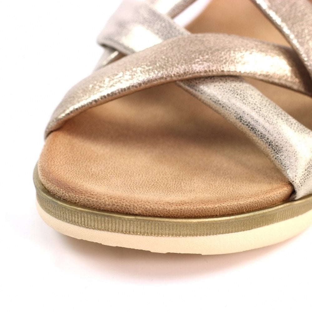 Lunar Roma Sandal - Gold - image 003 |ww_colour=gold|ww_order=003|