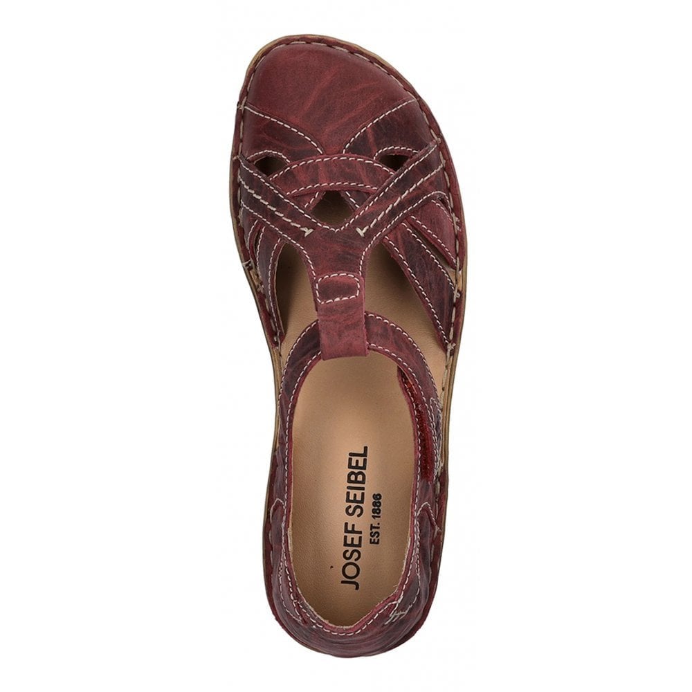 Josef Seibel Rosalie 29 Closed Toe Summer Shoe/Sandal - Orchid - image 003 |ww_colour=orchid|ww_order=003|