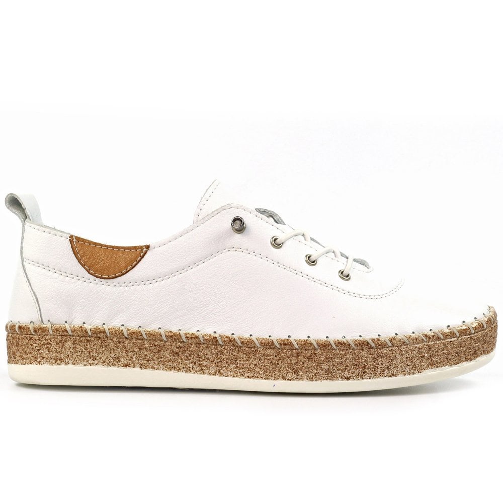 Lunar Evie Casual Shoe - White - image 002 |ww_colour=white|ww_order=002|