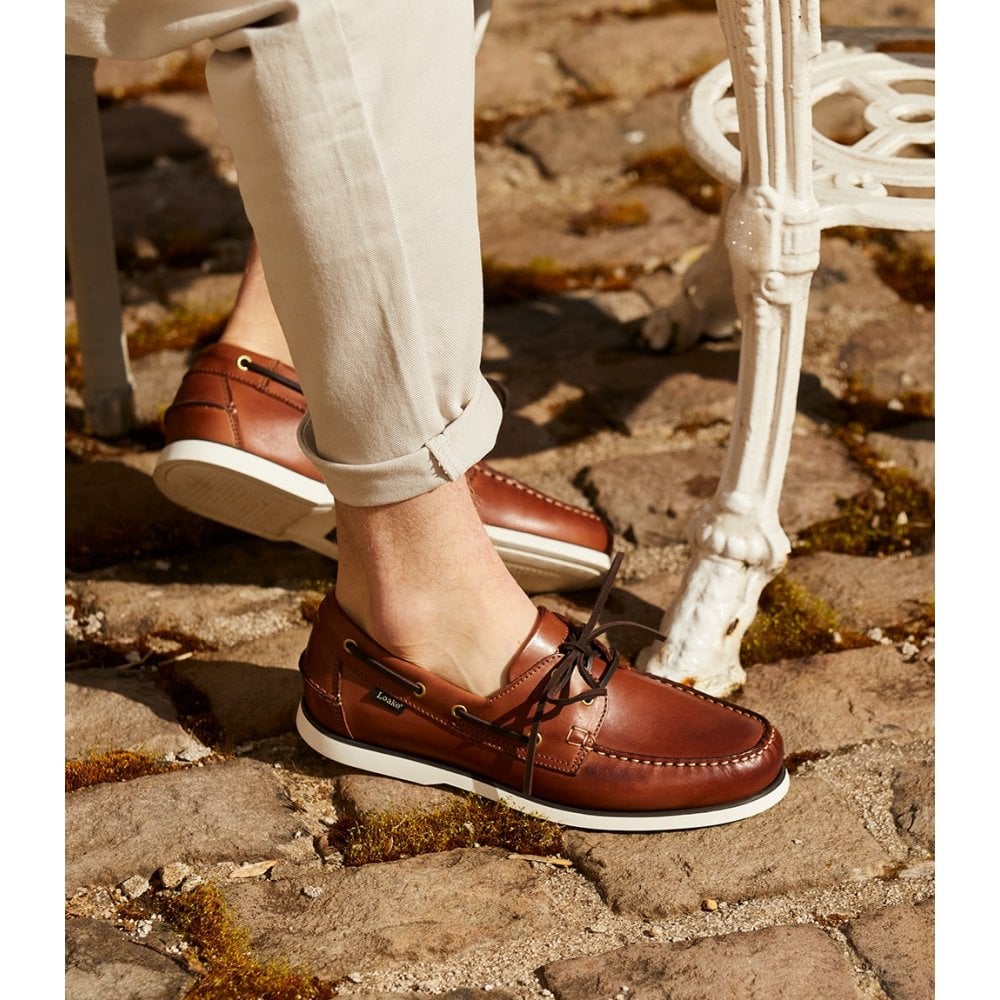 Loake 528 Boat Shoe - Cedar - image 003 |ww_colour=cedar|ww_order=003|