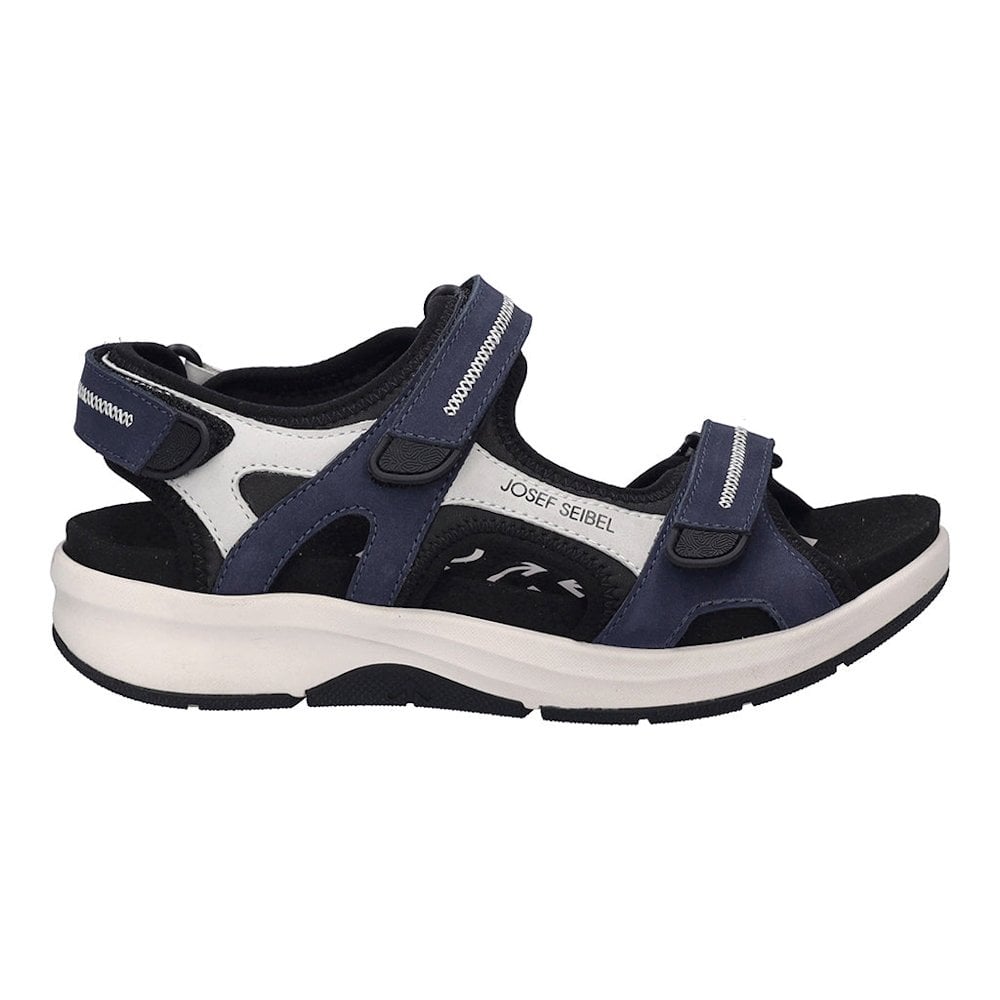 Josef Seibel Estelle 02 Touch Strap Arch Support Sandal - Blue Combi - image 004 |ww_colour=blue-combi|ww_order=004|