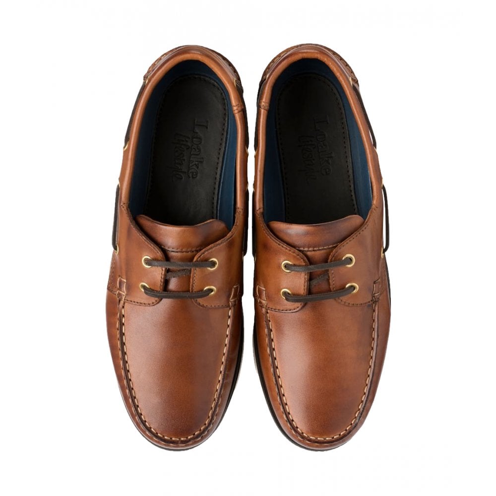 Loake 528 Boat Shoe - Cedar - image 002 |ww_colour=cedar|ww_order=002|