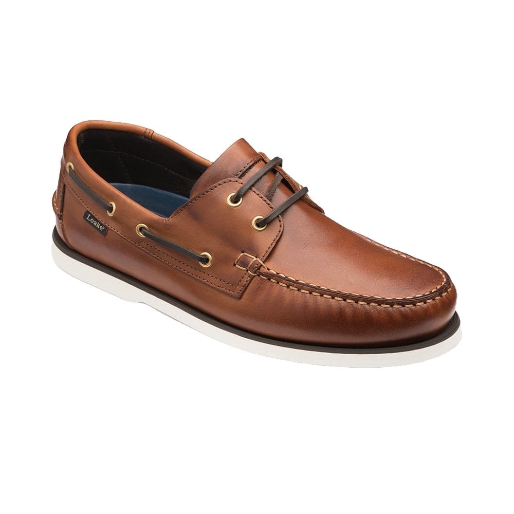 Loake 528 Boat Shoe - Cedar - image 001 |ww_colour=cedar|ww_order=001|