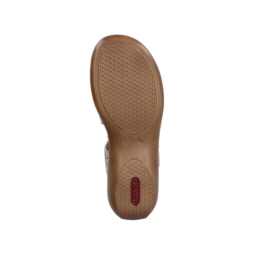 Rieker 659C7 Sling Back Hook & Loop Fastening Sandal - Multi Colour - image 007 |ww_colour=multi-colour|ww_order=007|