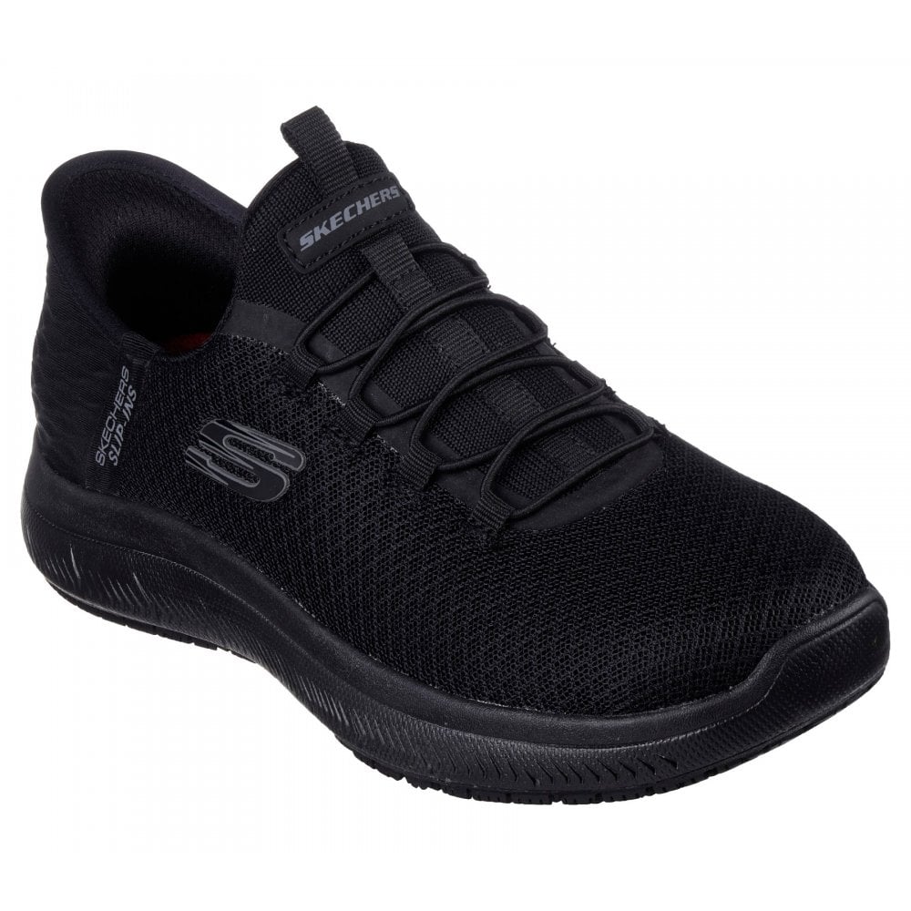 Skechers Slip-ins Work: Summits SR - Enslee - Black - image 001 |ww_colour=black|ww_order=001|