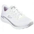 Skechers Arch Fit 2.0 - Glow The Distance - White/Silver - image 001 |ww_colour=white-silver|ww_order=001|