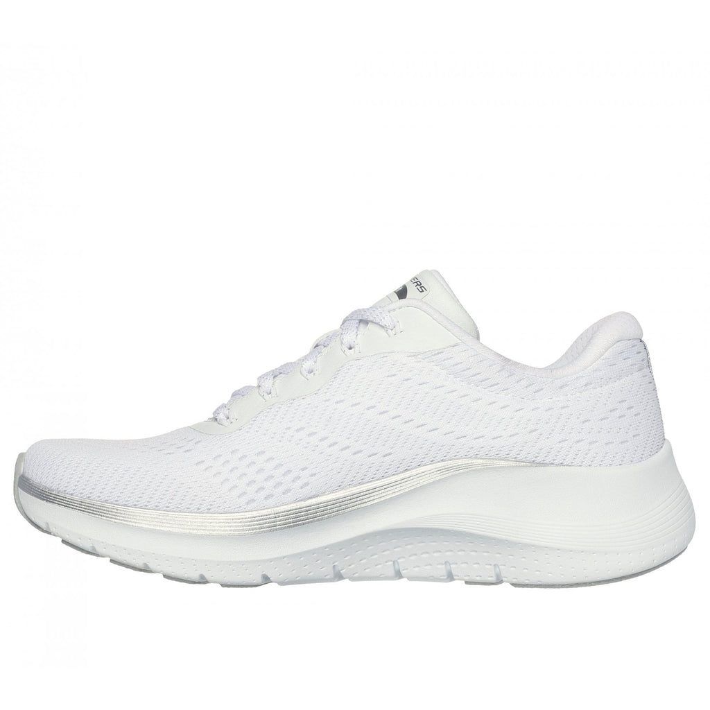 Skechers Arch Fit 2.0 - Glow The Distance - White/Silver - image 005 |ww_colour=white-silver|ww_order=005|