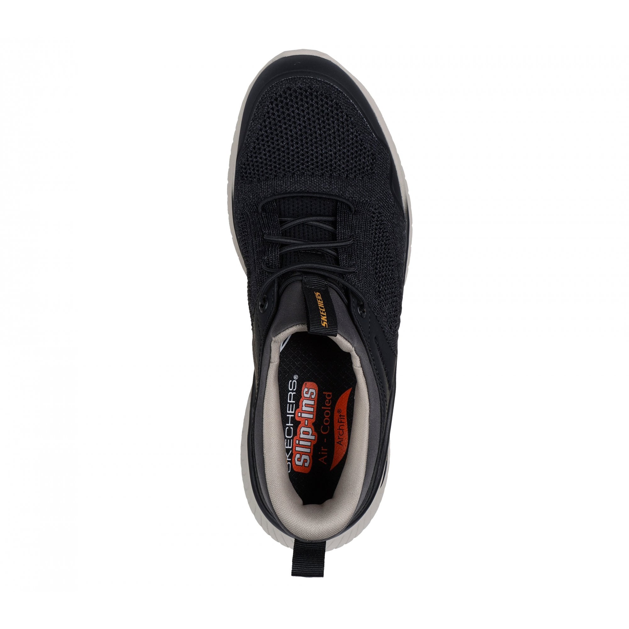 Skechers Arch Fit Slip Ins - Emeric - Black - image 003 |ww_colour=black|ww_order=003|