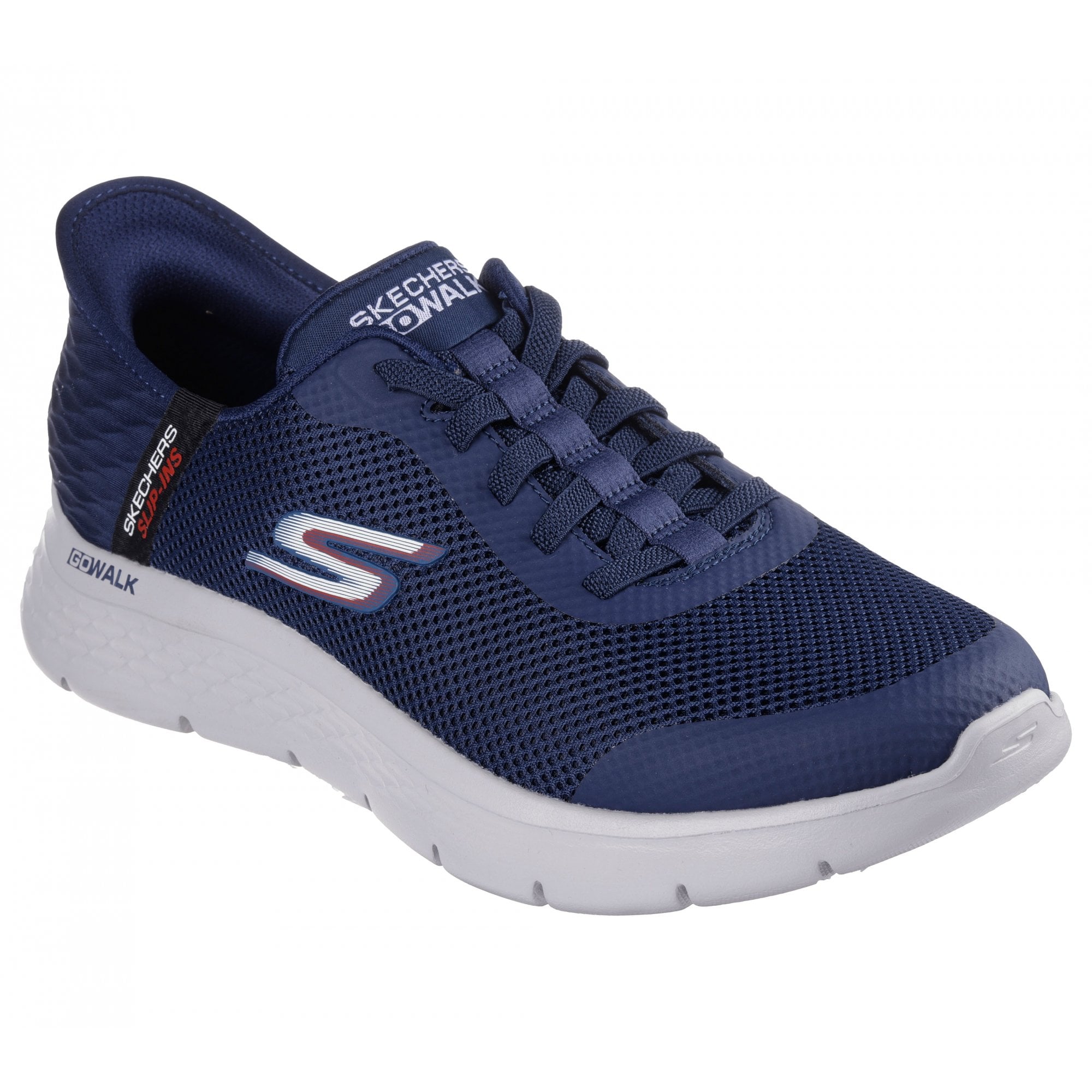 Skechers Slip Ins Go Walk - Hands Up - Navy - image 001 |ww_colour=navy|ww_order=001|