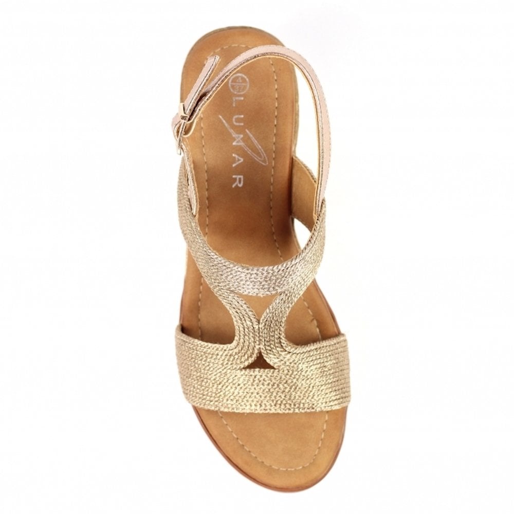 Lunar Allegra Rose Gold Sandal - Rose Gold - image 003 |ww_colour=rose-gold|ww_order=003|