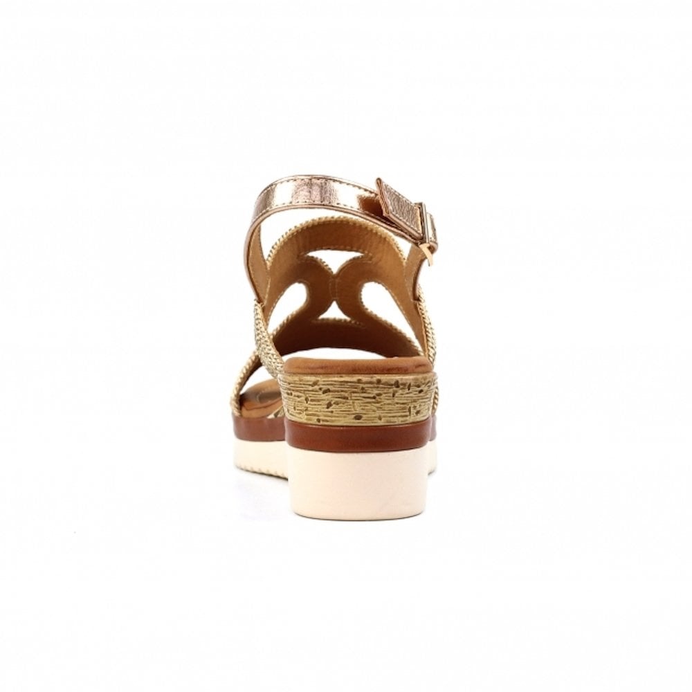 Lunar Allegra Rose Gold Sandal - Rose Gold - image 004 |ww_colour=rose-gold|ww_order=004|