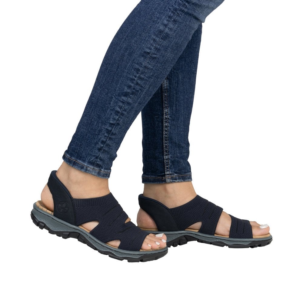 Rieker 68895 Antistress Sandal - Blue - image 006 |ww_colour=blue|ww_order=006|