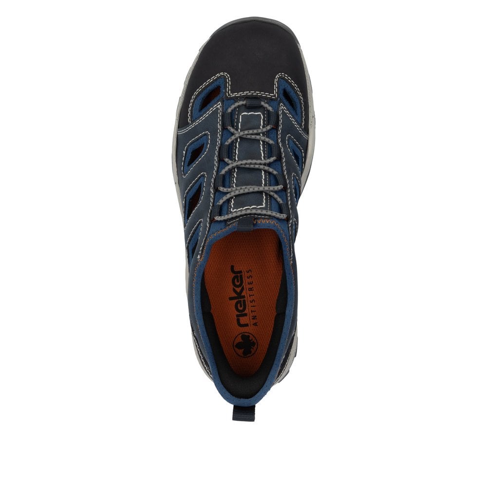 Rieker 08078 Slip On Summer Shoe - Blue - image 007 |ww_colour=blue|ww_order=007|