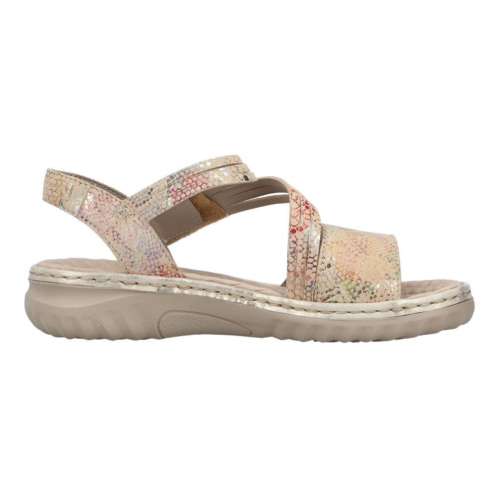 Rieker 60464 Hook & Loop Fastening Sandal - Multi - image 005 |ww_colour=multi|ww_order=005|