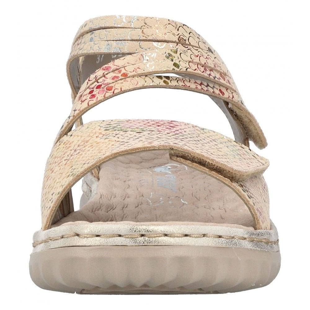 Rieker 60464 Hook & Loop Fastening Sandal - Multi - image 007 |ww_colour=multi|ww_order=007|