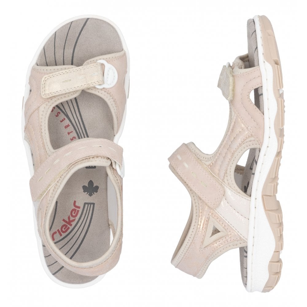Rieker 68866 Walking Sandal - Pink - image 003 |ww_colour=pink|ww_order=003|