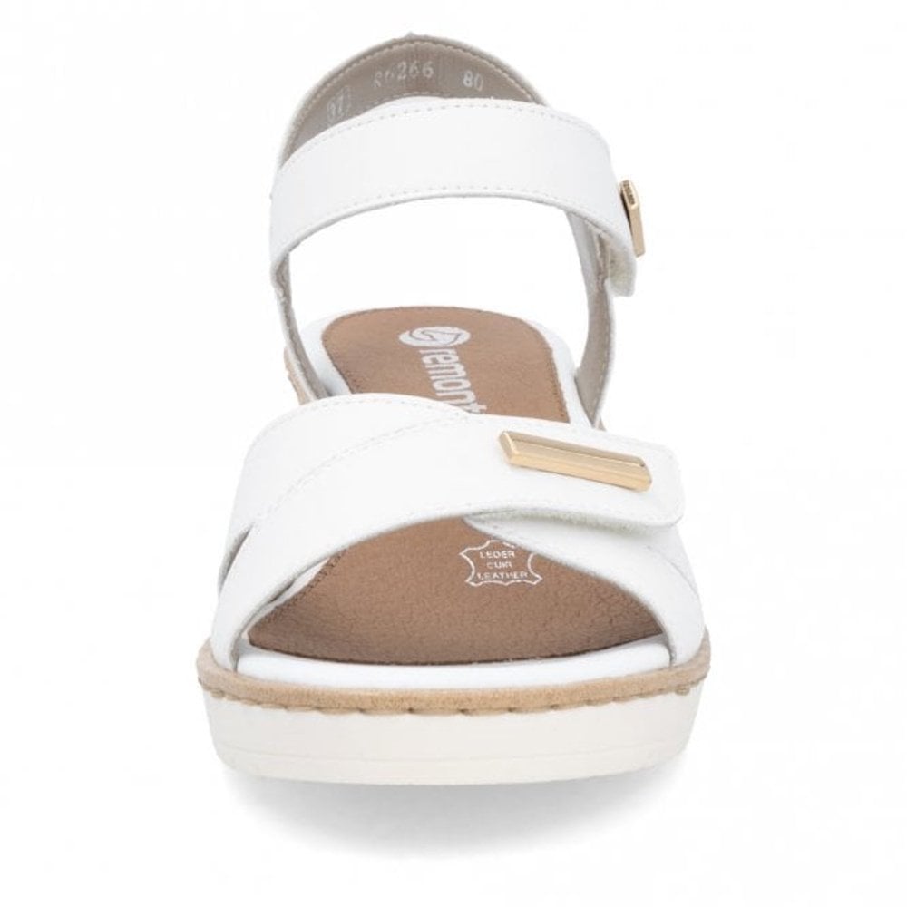 Remonte R6266 Summer Sandals - White - image 002 |ww_colour=white|ww_order=002|