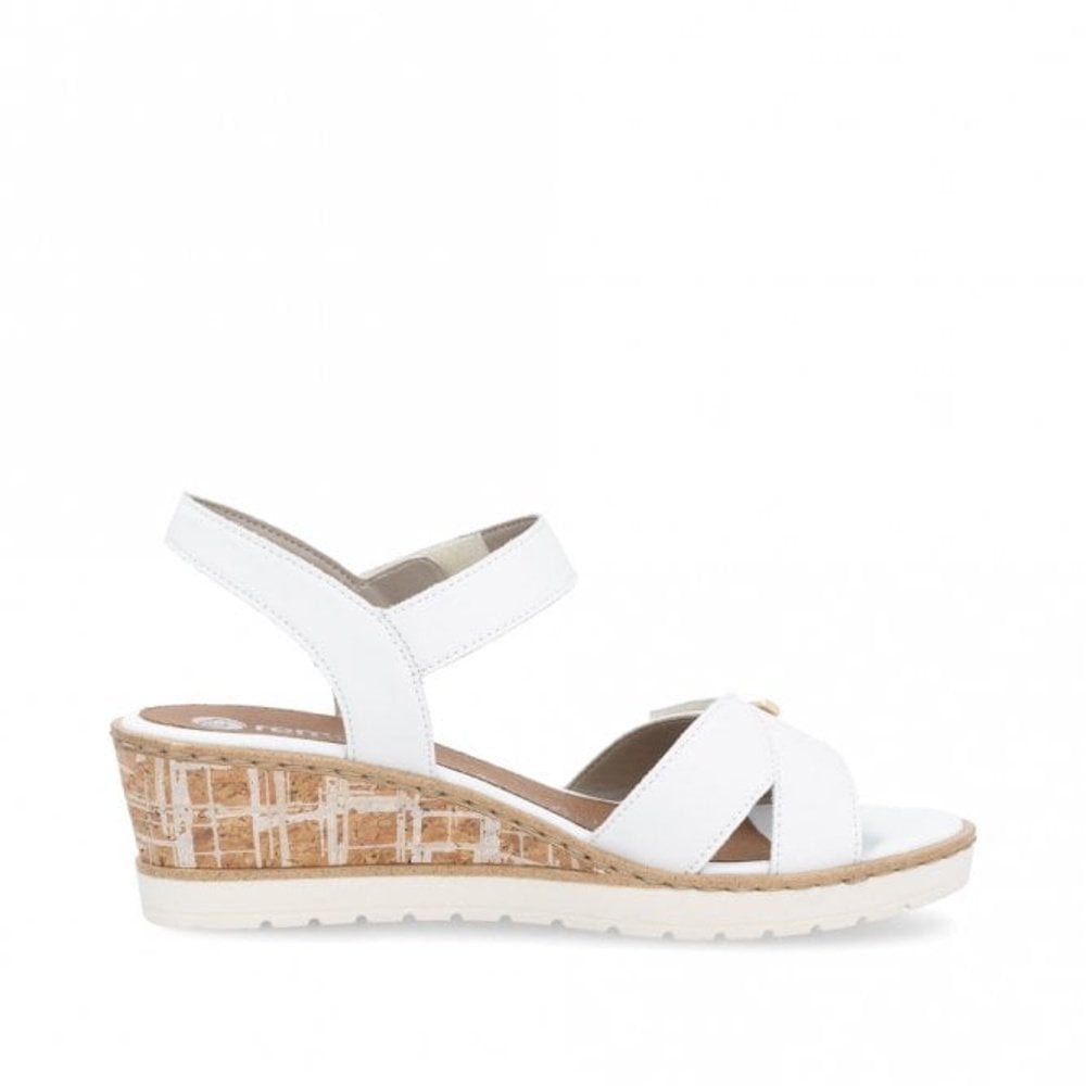 Remonte R6266 Summer Sandals - White - image 005 |ww_colour=white|ww_order=005|