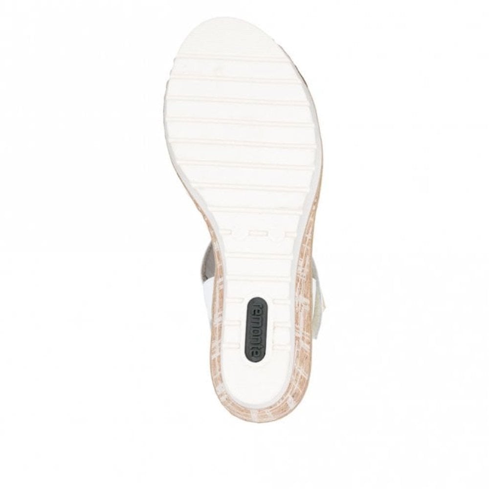 Remonte R6266 Summer Sandals - White - image 007 |ww_colour=white|ww_order=007|