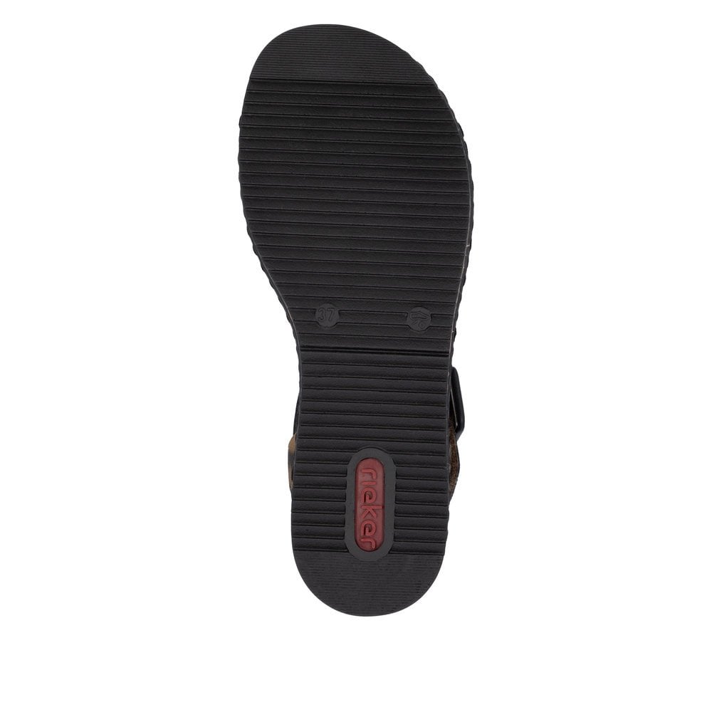 Rieker V3660 Hook & Loop Fastening Sandal - Multi - image 007 |ww_colour=multi|ww_order=007|
