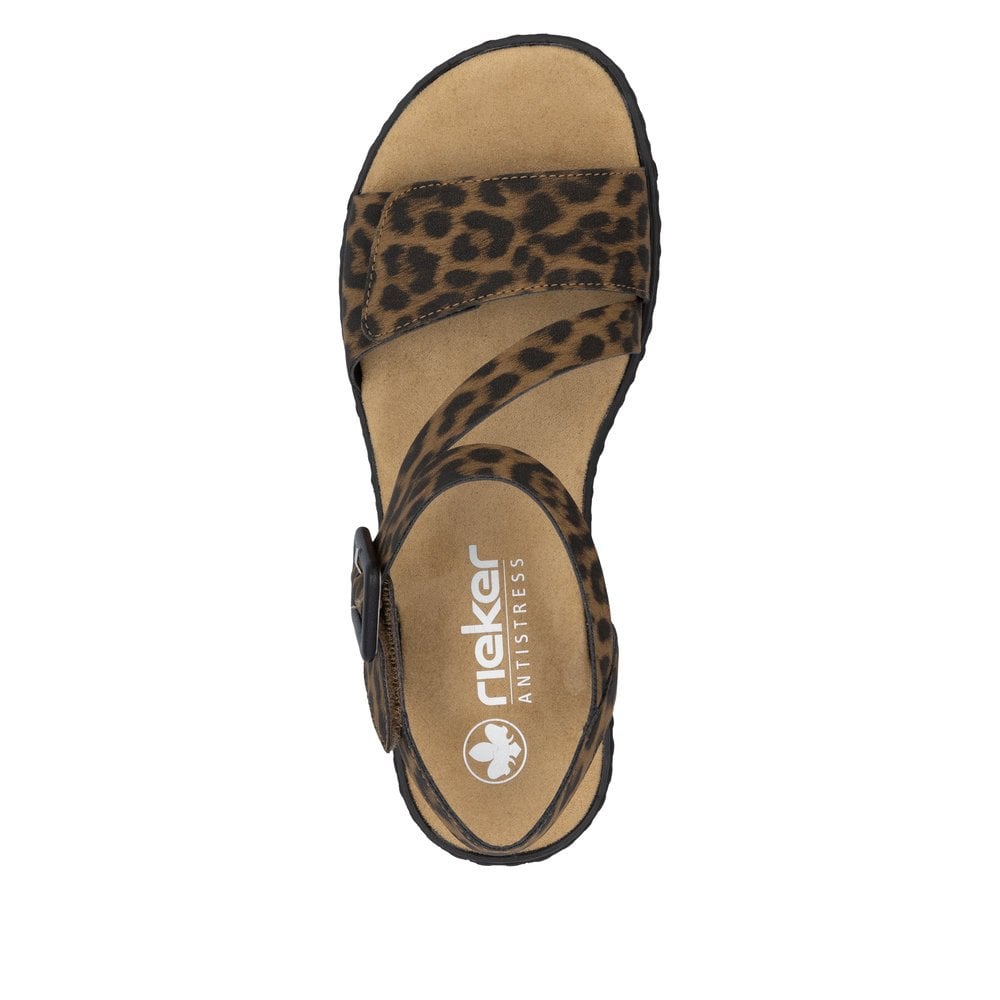 Rieker V3660 Hook & Loop Fastening Sandal - Multi - image 008 |ww_colour=multi|ww_order=008|