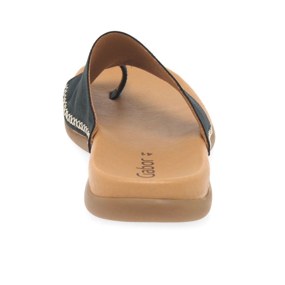 Gabor Lanzarote Mule Style Sandal - Night Blue - image 004 |ww_colour=night-blue|ww_order=004|