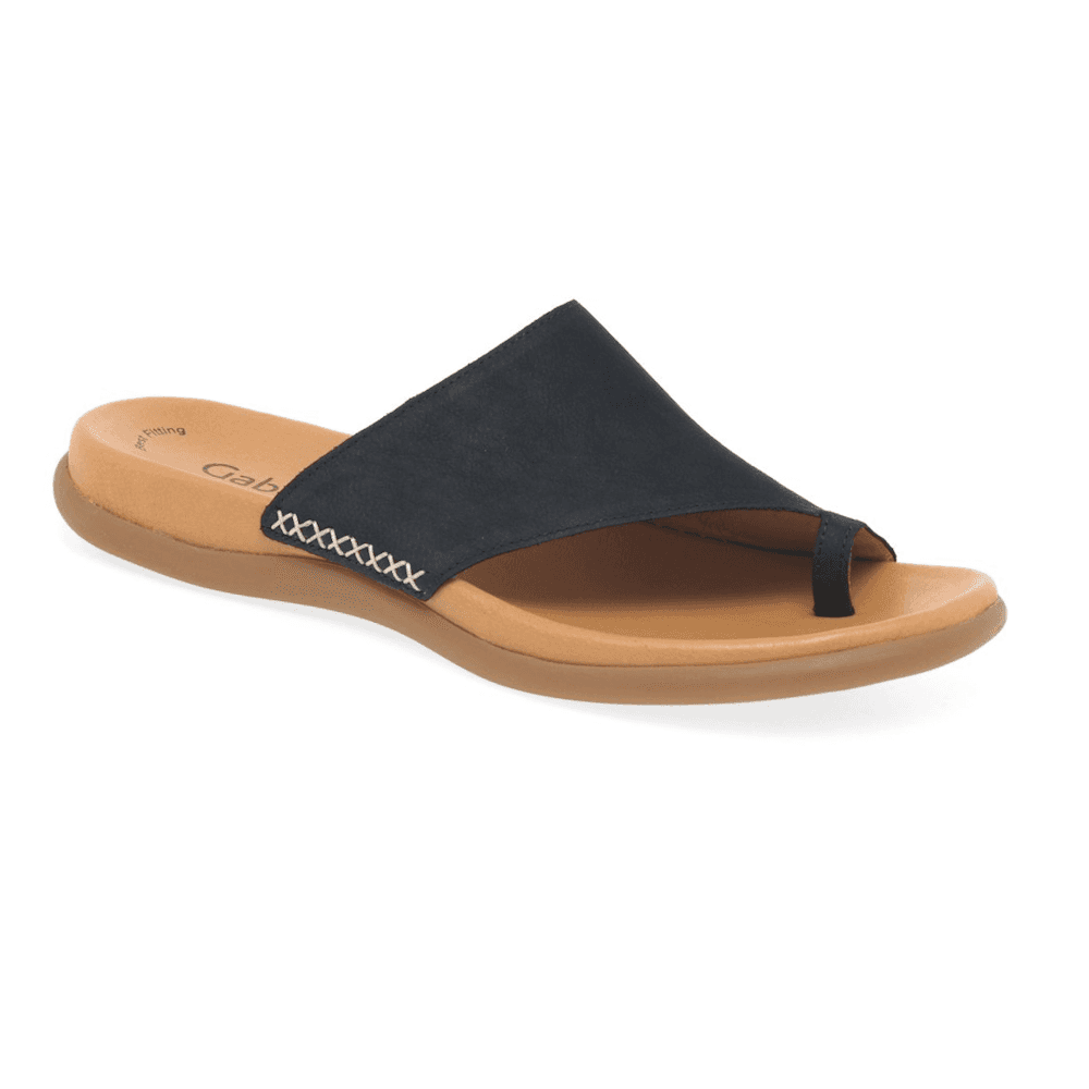 Gabor Lanzarote Mule Style Sandal - Night Blue - image 001 |ww_colour=night-blue|ww_order=001|