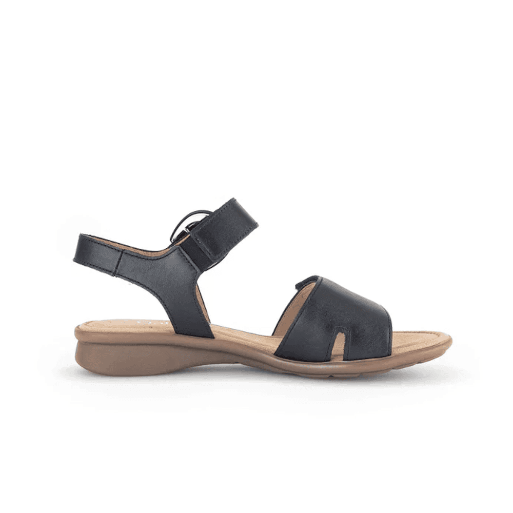 Gabor Marion Touch Strap Sandal - Schwarz - image 002 |ww_colour=schwarz|ww_order=002|