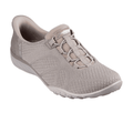 Skechers Breathe-Easy Knitty Waves Slip-in Trainer - Taupe - image 001 |ww_colour=taupe|ww_order=001|