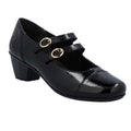 Rieker 41758 Heeled Mary Jane - Black - image 001 |ww_colour=black|ww_order=001|
