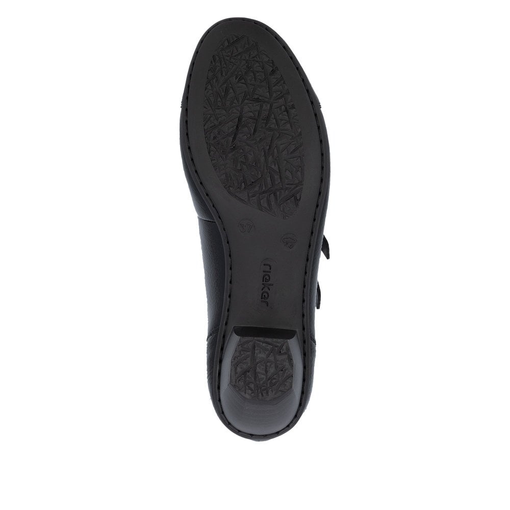 Rieker 41758 Heeled Mary Jane - Black - image 007 |ww_colour=black|ww_order=007|
