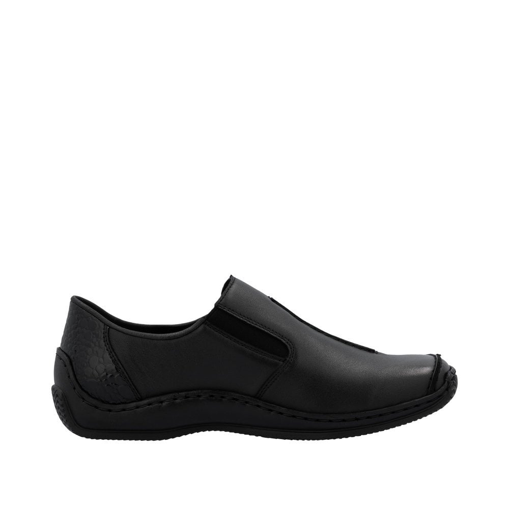 Rieker L1777 Celia Ela Loafer - Black - image 003 |ww_colour=black|ww_order=003|