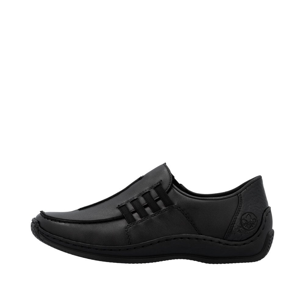 Rieker L1777 Celia Ela Loafer - Black - image 005 |ww_colour=black|ww_order=005|