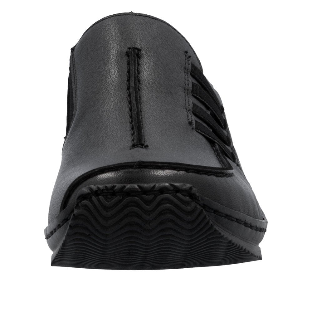 Rieker L1777 Celia Ela Loafer - Black - image 006 |ww_colour=black|ww_order=006|