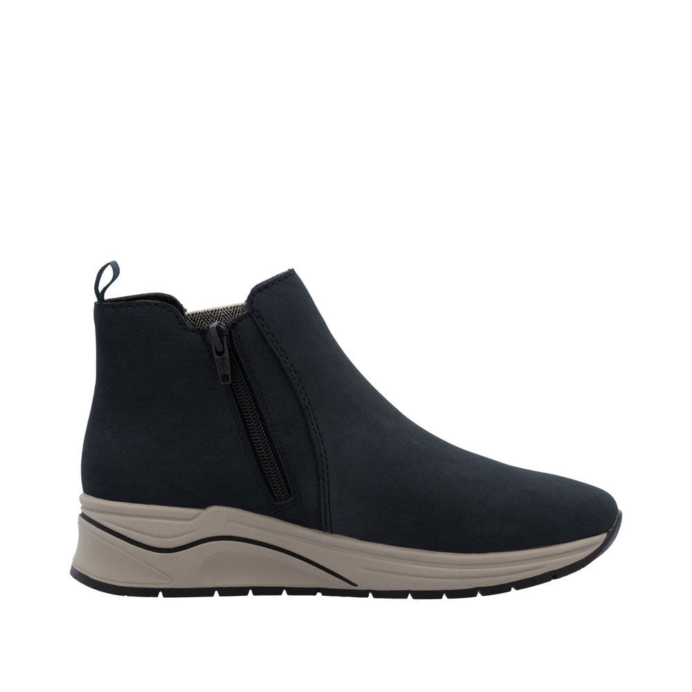 Rieker N9561 Ankle Boot - Blue - image 002 |ww_colour=blue|ww_order=002|
