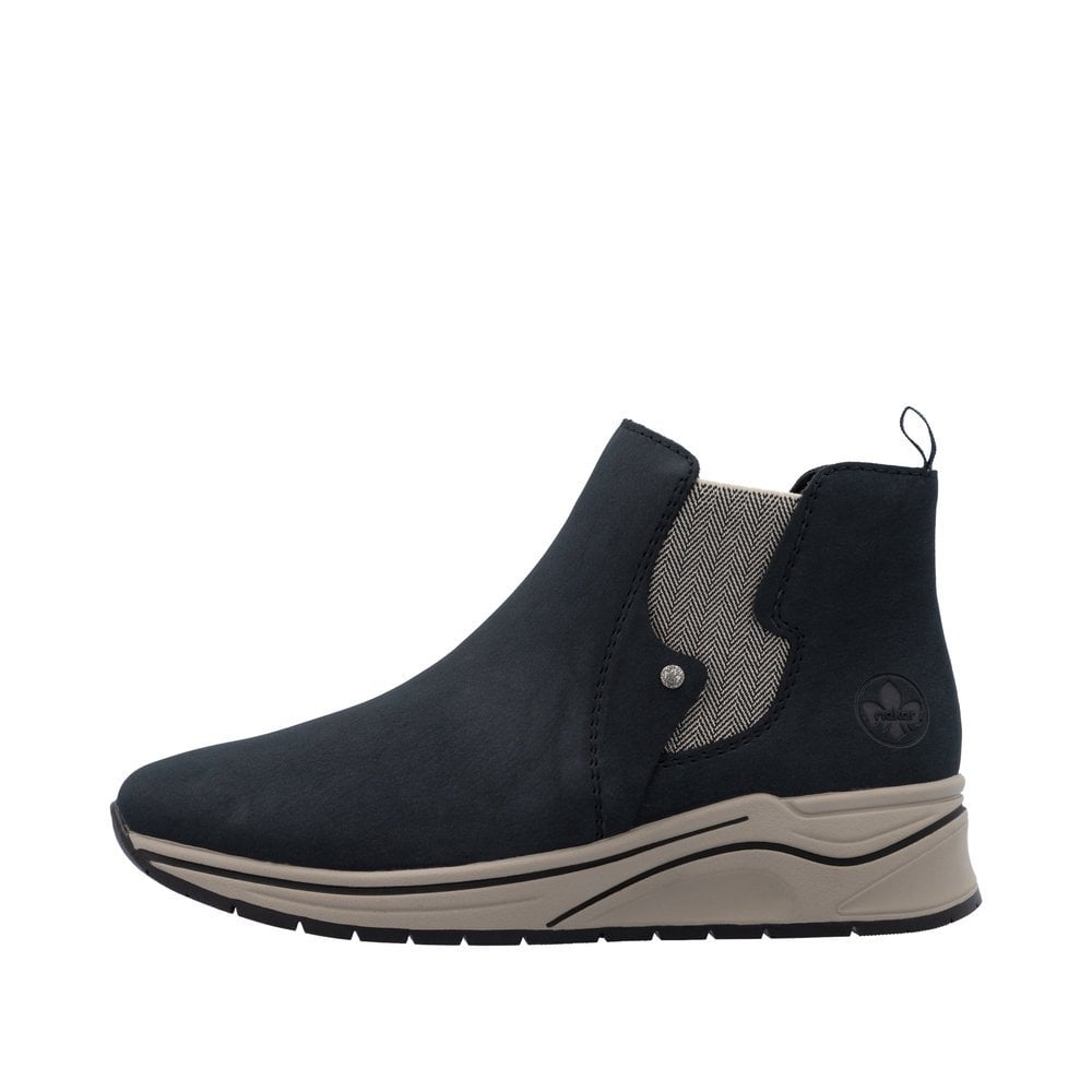Rieker N9561 Ankle Boot - Blue - image 005 |ww_colour=blue|ww_order=005|