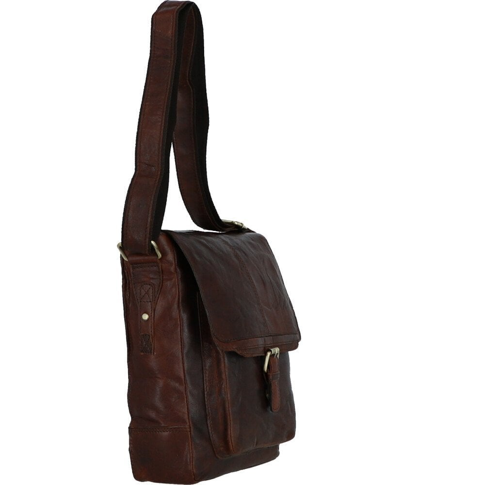 Ashwood G 32 Medium Leather Travel Bag - Brandy - image 002 |ww_colour=brandy|ww_order=002|