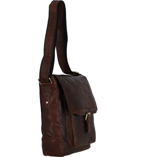 Ashwood G 32 Medium Leather Travel Bag - Brandy - image 002 |ww_colour=brandy|ww_order=002|