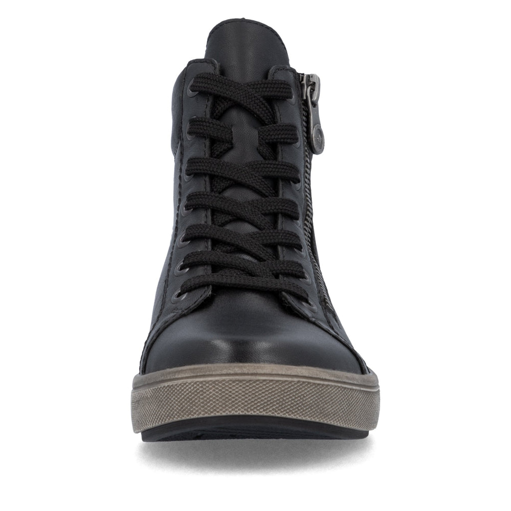 Rieker X0709 Lace/Zip Up Ankle Boot - Black - image 010 |ww_colour=black|ww_order=010|